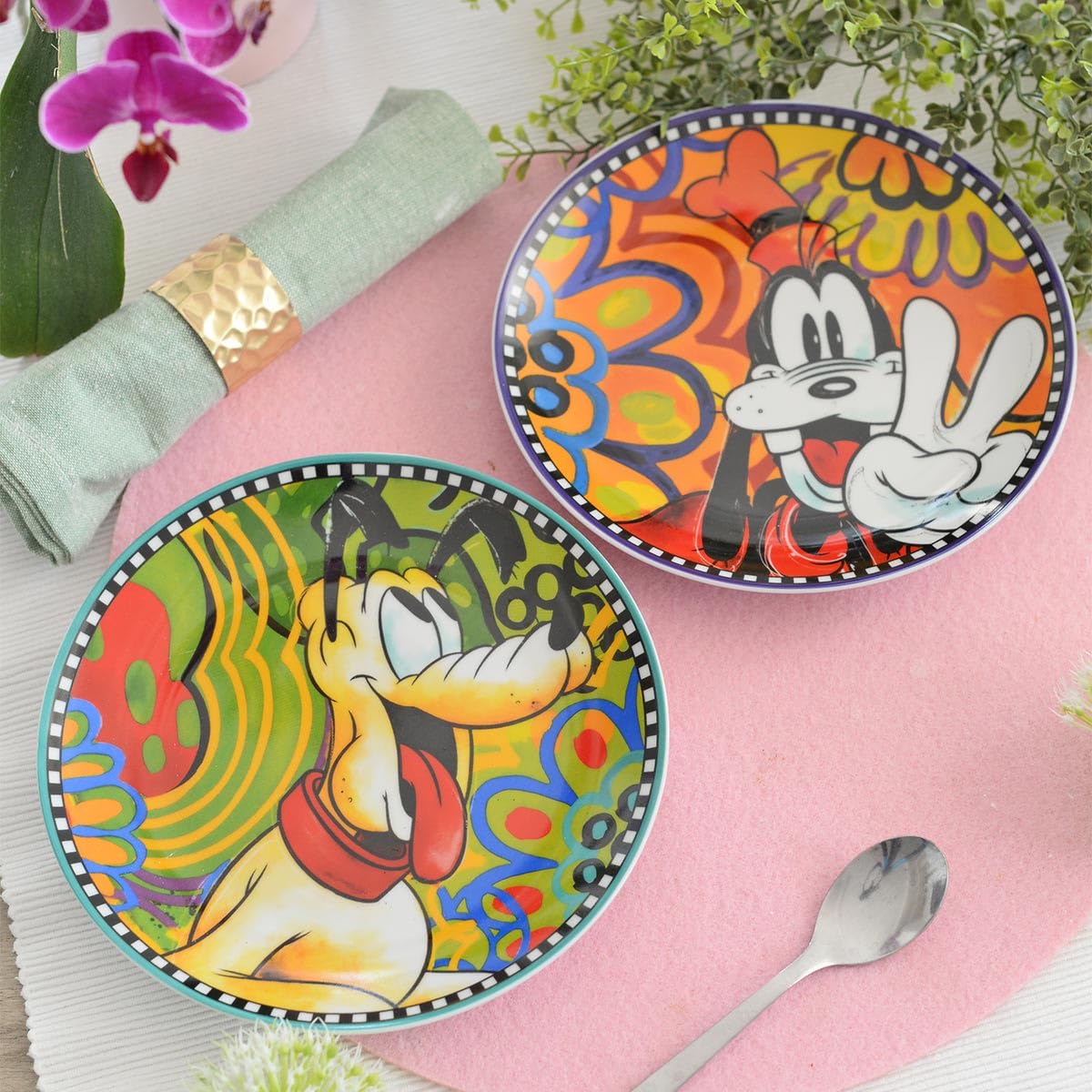 Egan Set 6 Piattini Dessert Disney Forever & Ever D.19