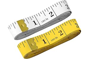 Maine 2Pcs Tape Measure for Weight Loss Journey and Crafting