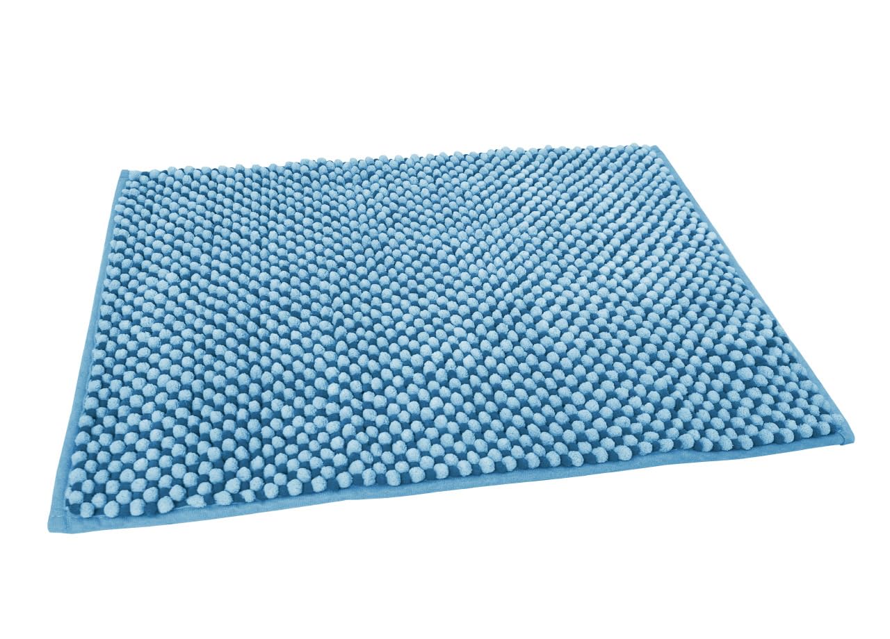 Tappeto Bagno PERSIANO Antiscivolo - Morbido Assorbente, Lavabile, Grigio Orientale 40x60cm - Foto 6