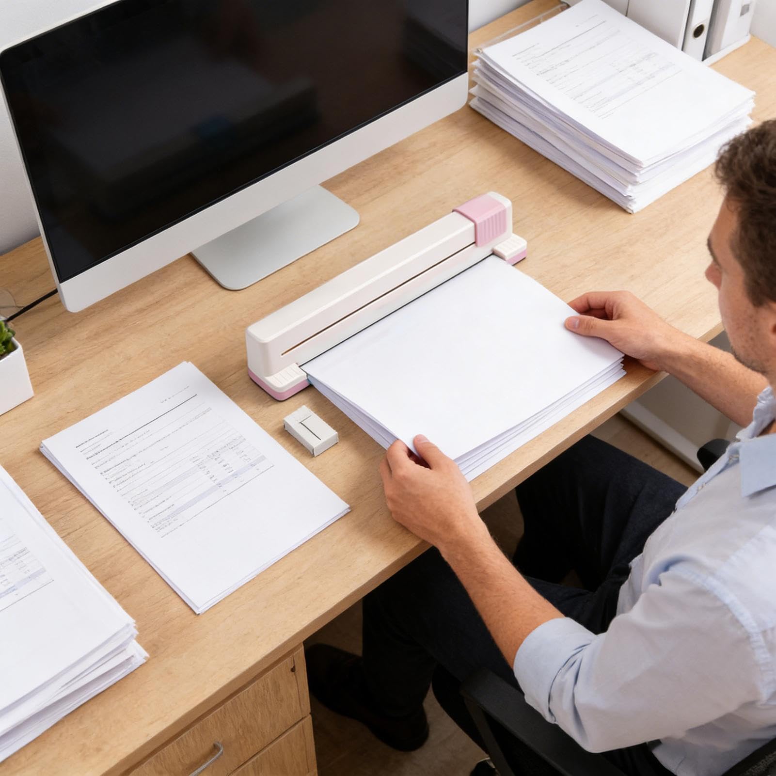 Perforator do papieru Artykuły papiernicze rękodzielnicze na 5 arkuszy | Ręczny dziurkacz do papieru Dla szkoły, domu, biura, notesów, dzienników, uczniów i studentów, dziewcząt,