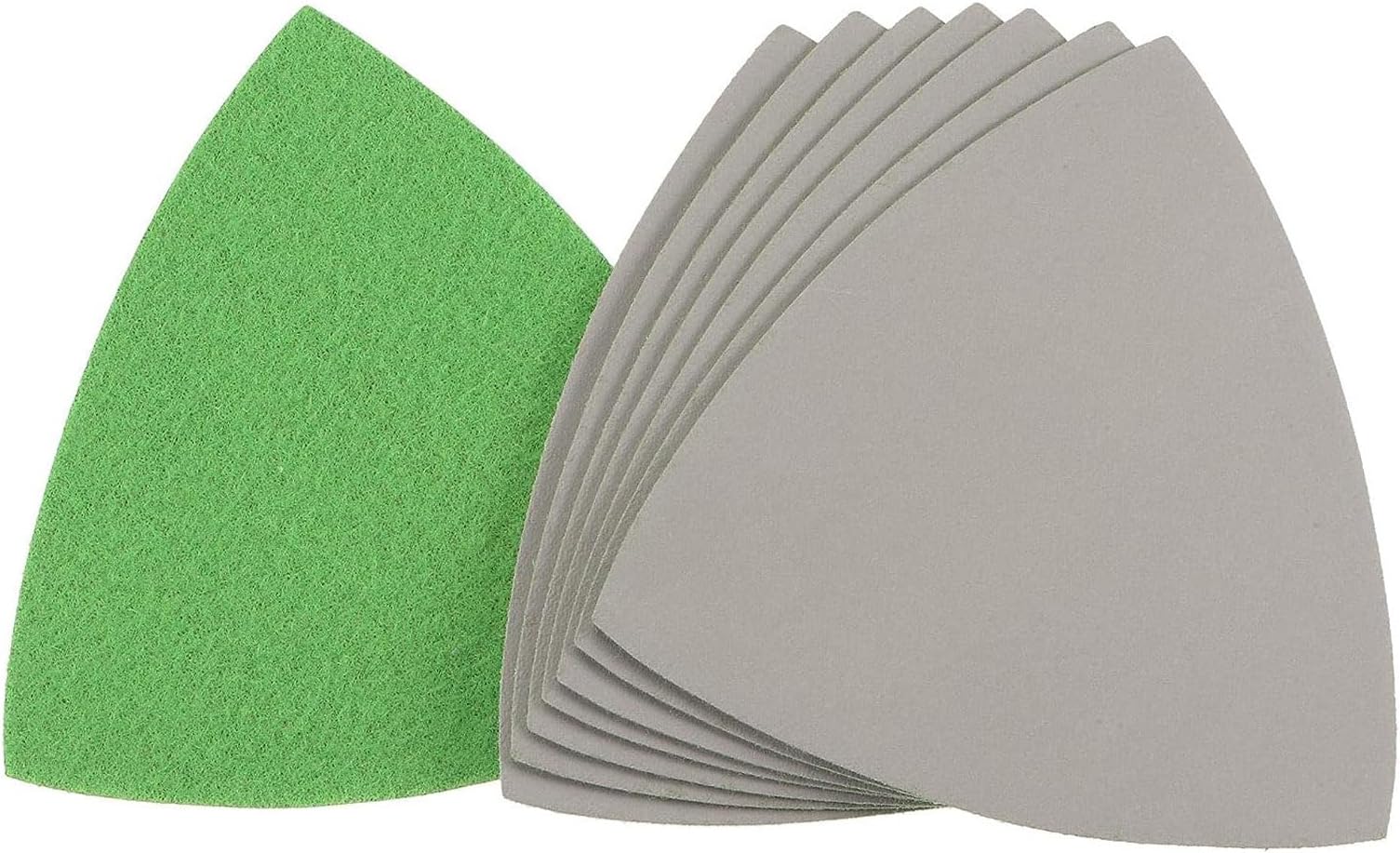 8PCS 3000 Grit Triangle Sanding Pad, Silicone Carbide Hook and Loop Sanding Pads fit 3-1/2" Oscillating Multi-Tool, Electrostatic Sand Planting Triangle Sandpaper for Wet and Dry Use