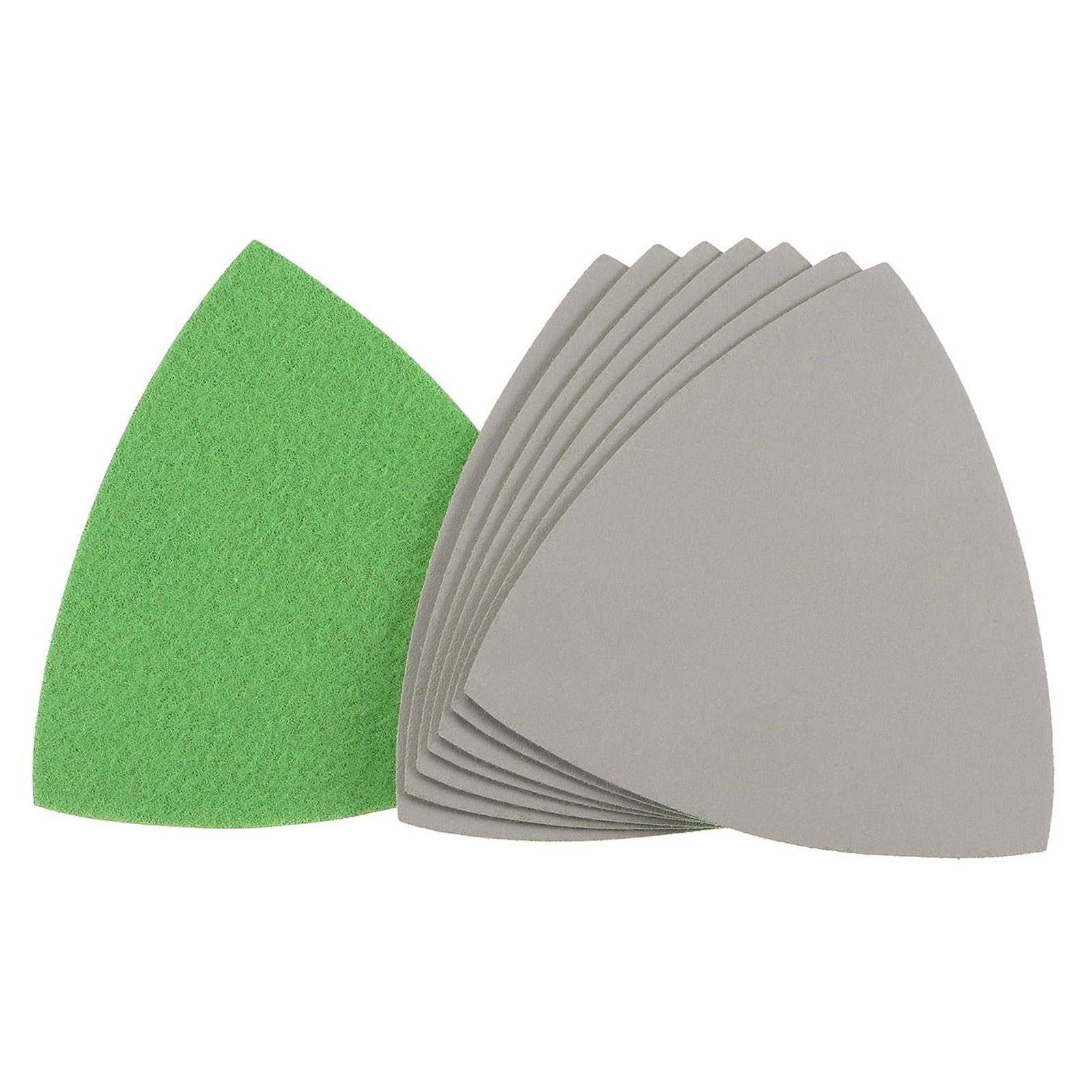 Triangular Sandpaper Hook and Loop Triangle Sanding Pad Fit 3-1/2 Oscillating Multi-Tool Silicon Carbide for Wet/Dry Use 3000 Grit 8pcs