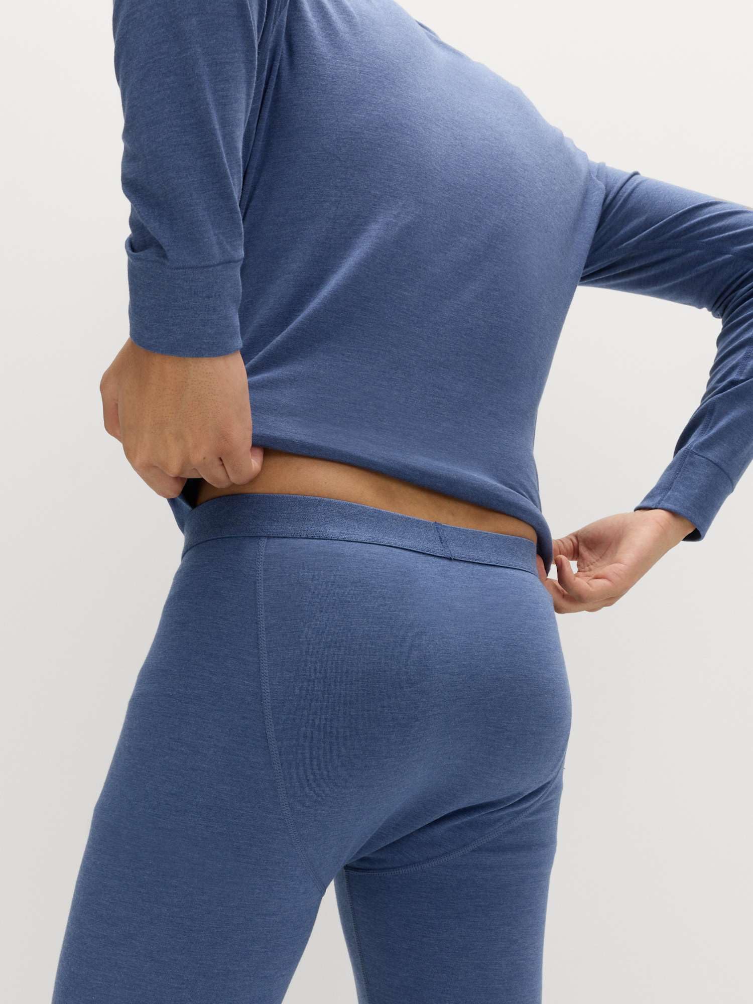 Marks & Spencer Calzoncillos Largos Térmicos Heatgen™ Ligeros para Hombre Pack de 2, Ajuste Normal