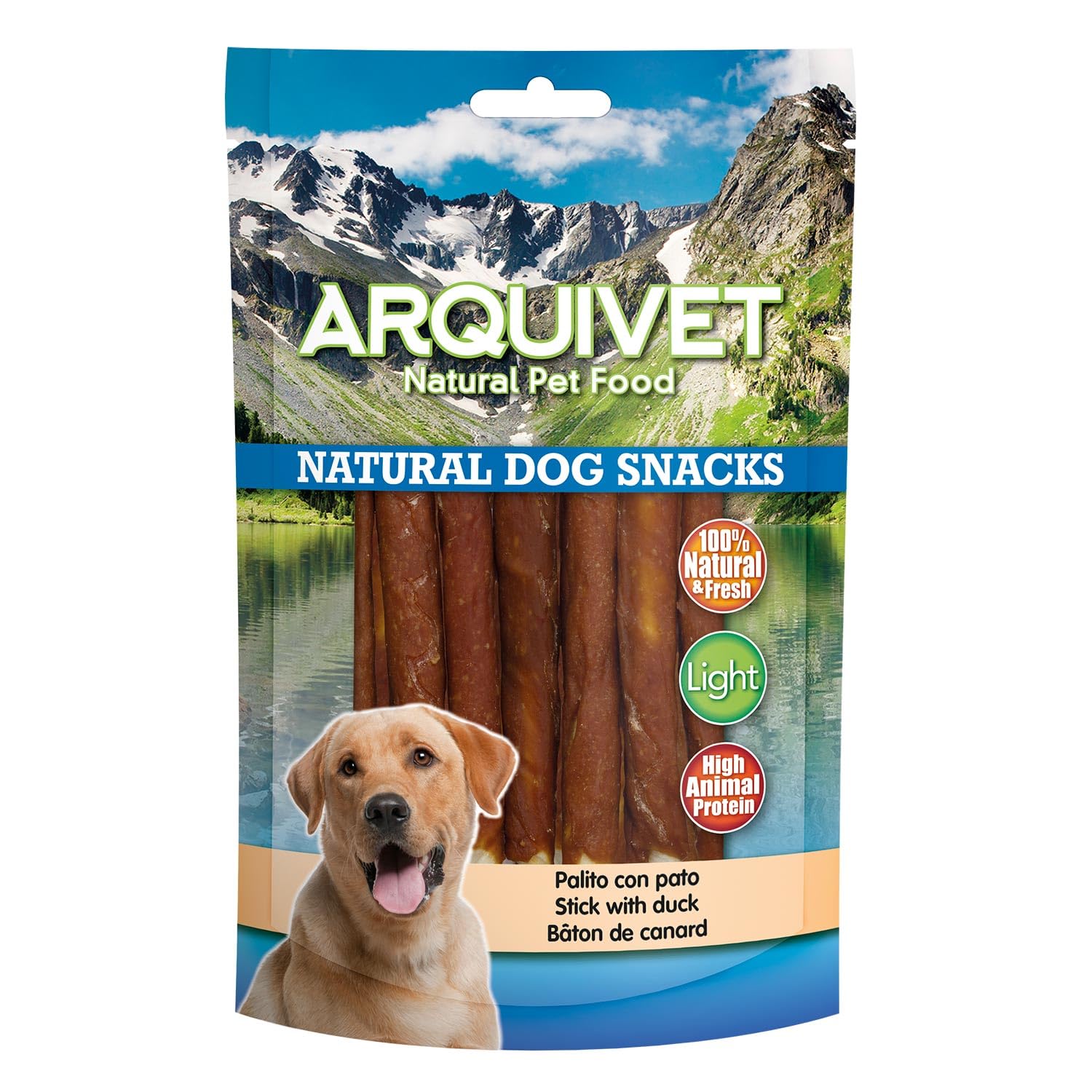 Arquivet- Palito con Pato - Snacks Naturales - 100 gr - 13cm