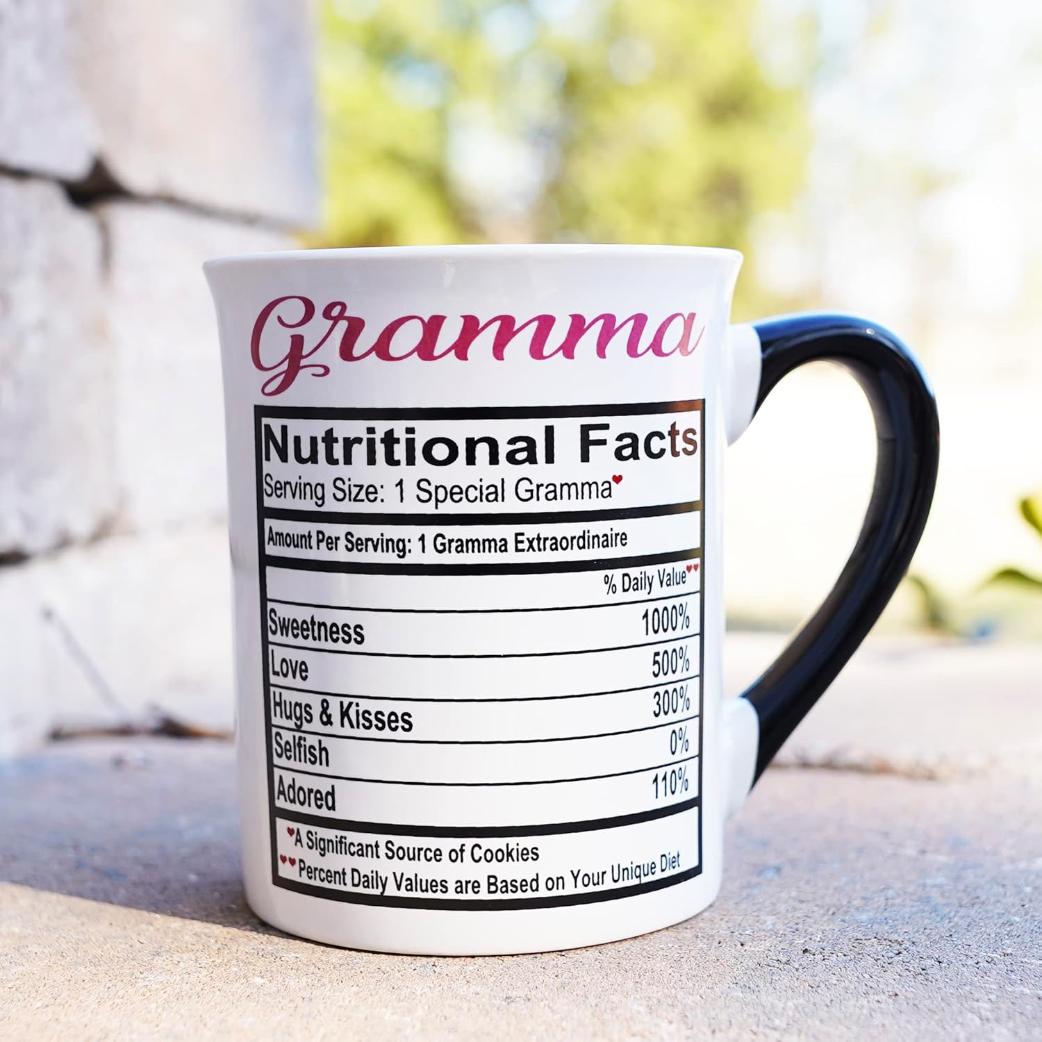 Cottage Creek Mugs - 16oz. Large Ceramic Gramma Coffee Cup - Stoneware Tea Mug Ideal for Kitchen & Home Decor - Birthday Gifts for Women, Grandma, Grandparents, Mom, Nana - Image 6