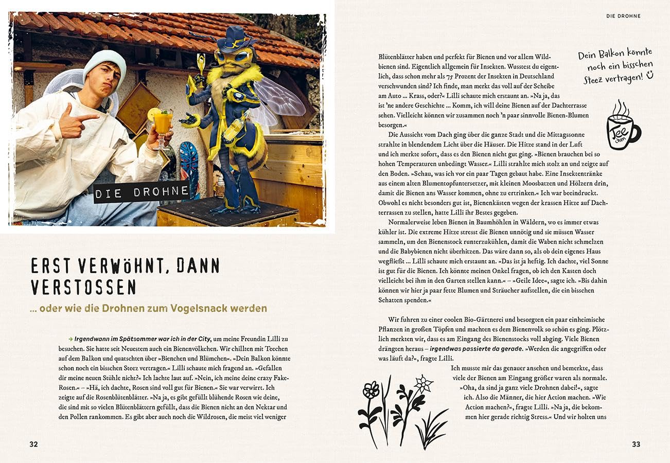 Quentins Welt der Bienen. #meetthebeefamily - Beesteez: Naturschutz mit Spaß! So krass lebt ein Bienenvolk: Erstaunliches über Wildbienen & Honigbienen plus Tipps, wie wir Bienen helfen können