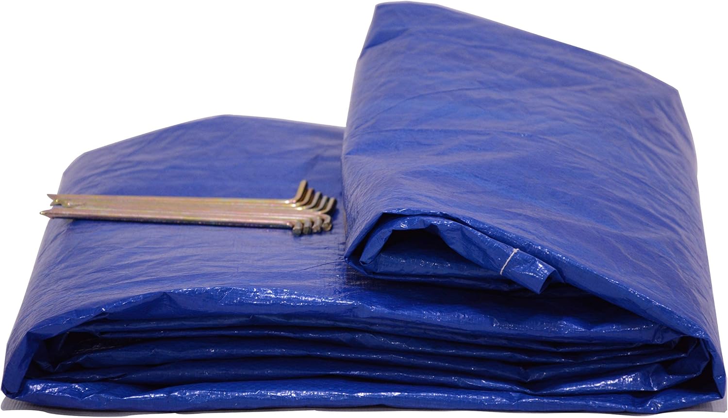 WHITEDUCK Waterproof Tent Footprint Canvas Cabin Tent Tarp Mat Ultralight for Portable Camping, Glamping, Outdoor with Pegs Pin (10'x10' Canvas Tent)