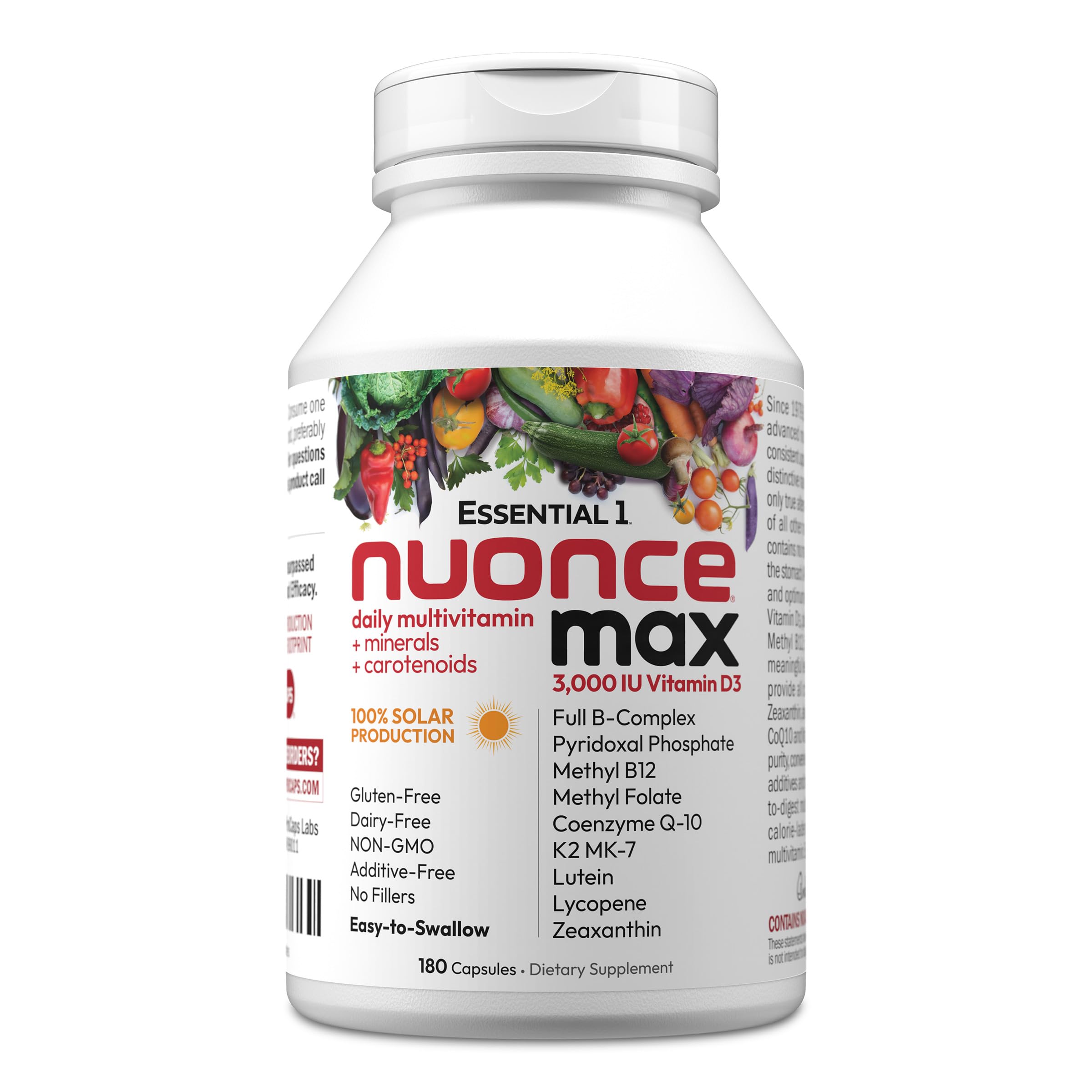 Essential-1 with 3000 IU Vitamin D3 180 Capsules