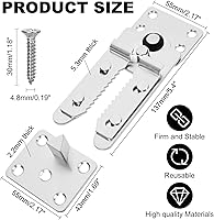 Vista 2 de Paquete de 2 tornillos conectores seccionales de sofá, conectores de sofá resistentes para seccionales, abrazaderas de sofá para hacer estancias