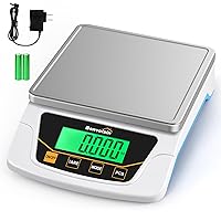 Vista 1 de Bonvoisin Digital Scale 0.1 Gram Accuracy Precision Lab Scale 6000g Scientific Digital Balance for Laboratory, Jewelry Weighing