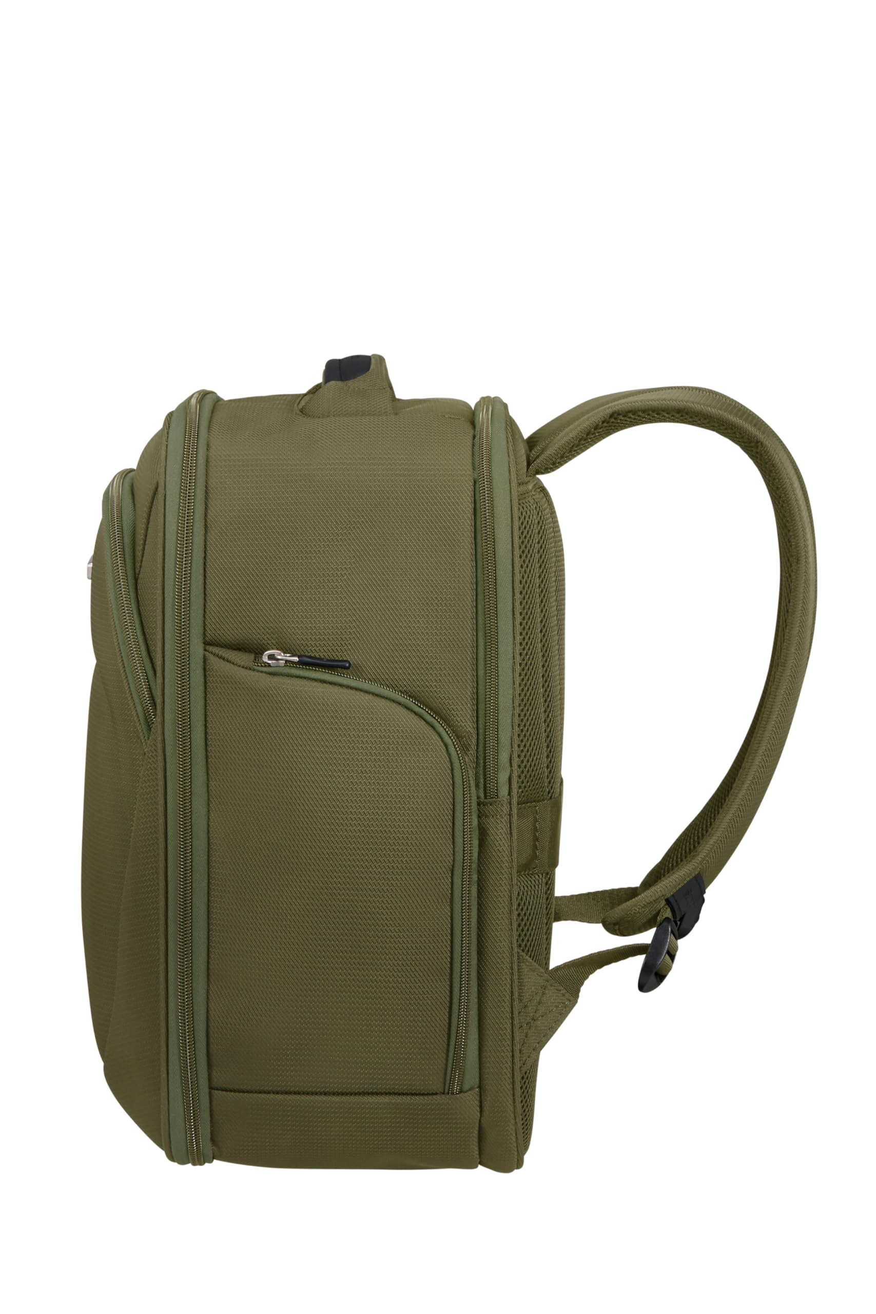 Samsonite Spark SNG Eco - Mochila de Cabina 40x30x20 cm - Equipaje de Mano para Ryanair, Wizz Air & Vueling, Bolsa Bajo Asiento con Compartimento Portátil 15.6", 26 L, 0.80 KG, Verde (Olive)