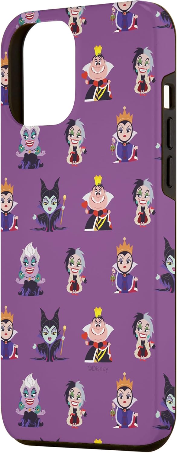 Disney Villains Kawaii Purple Case for iPhone 12 Pro Max