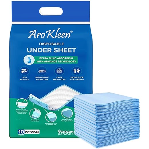 Arokleen Disposable Under Sheet 90x60 cm
