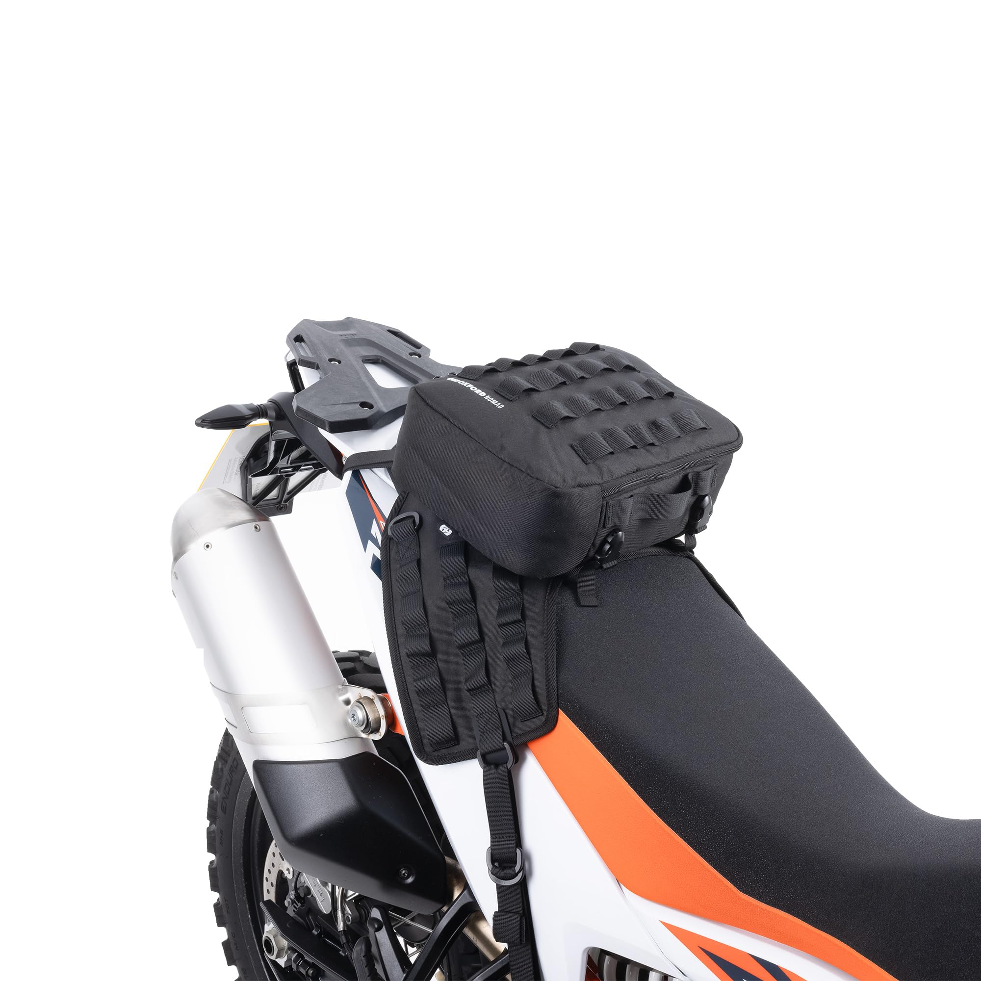 Oxford Nomad OL586 - Bolsa multiusos de 4 litros para moto o montaña, ligera, modular