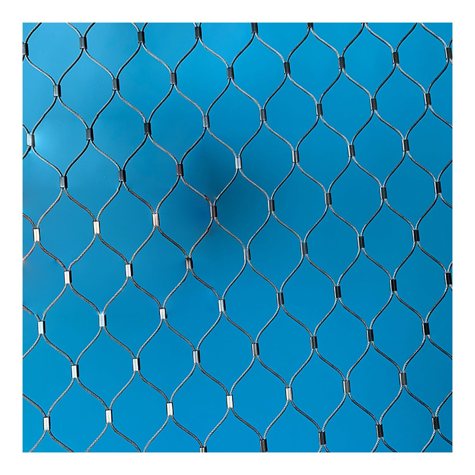 Maille en corde d'acier inoxydable 304 de protection pour garde-corps et terrasses