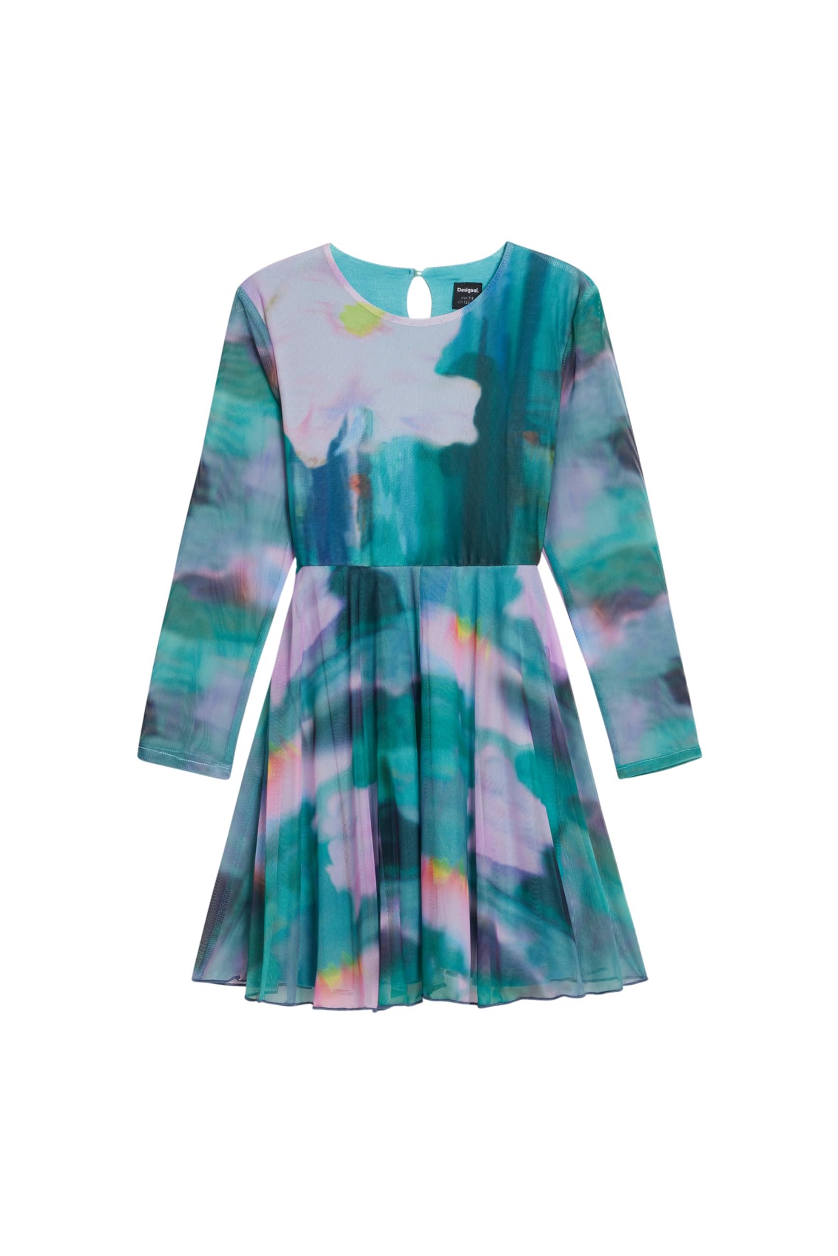 Desigual Sukienka Dziewczynki Vest_skyhigh