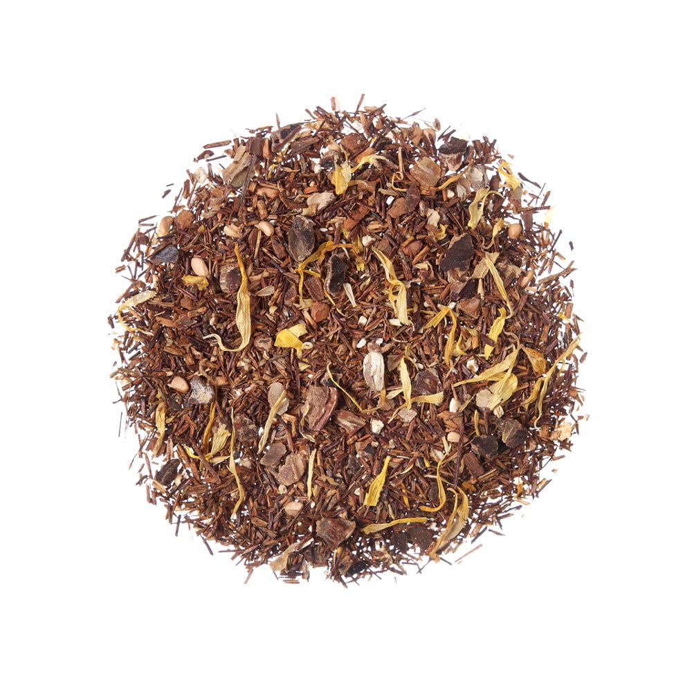 TEA SHOP - Rooibos Portuguese Delight 100g - 50 Tazas - Formato a Granel - En Hojas - Infusiones Sin Teína - Infusión Dulce y Cremosa - Isotónico y Revitalizante