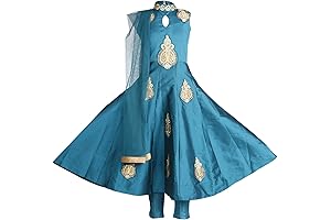 Girls Embroidery Tapeta Salwar Suit | Indian Ethnic Kids Wear | Boota Embriodery Work