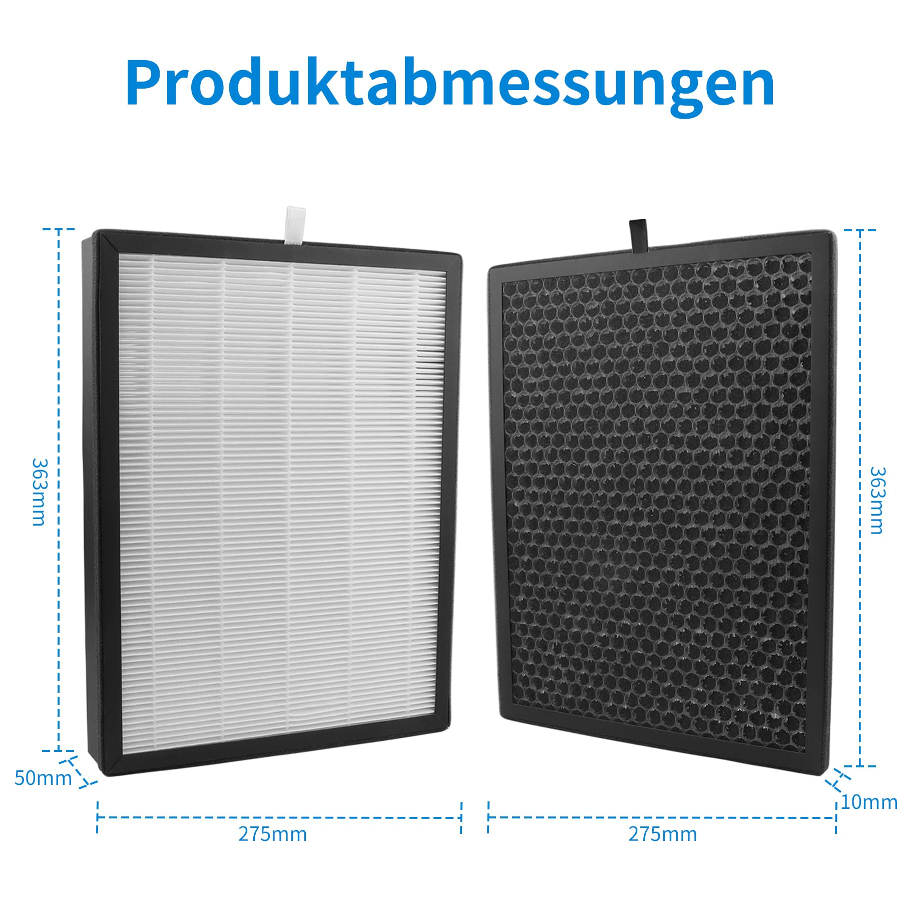 FY2420/30, FY2422/30, filtro di ricambio per Philips AC2882, AC2887, AC2889 e AC3829, serie 2000/3000, con 1 filtro e 1 filtro ai carboni attivi