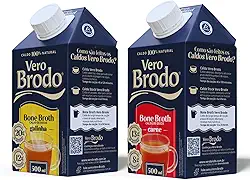 Combo Caldo Vero Brodo Bone Broth Galinha E Carne 500ml Cada