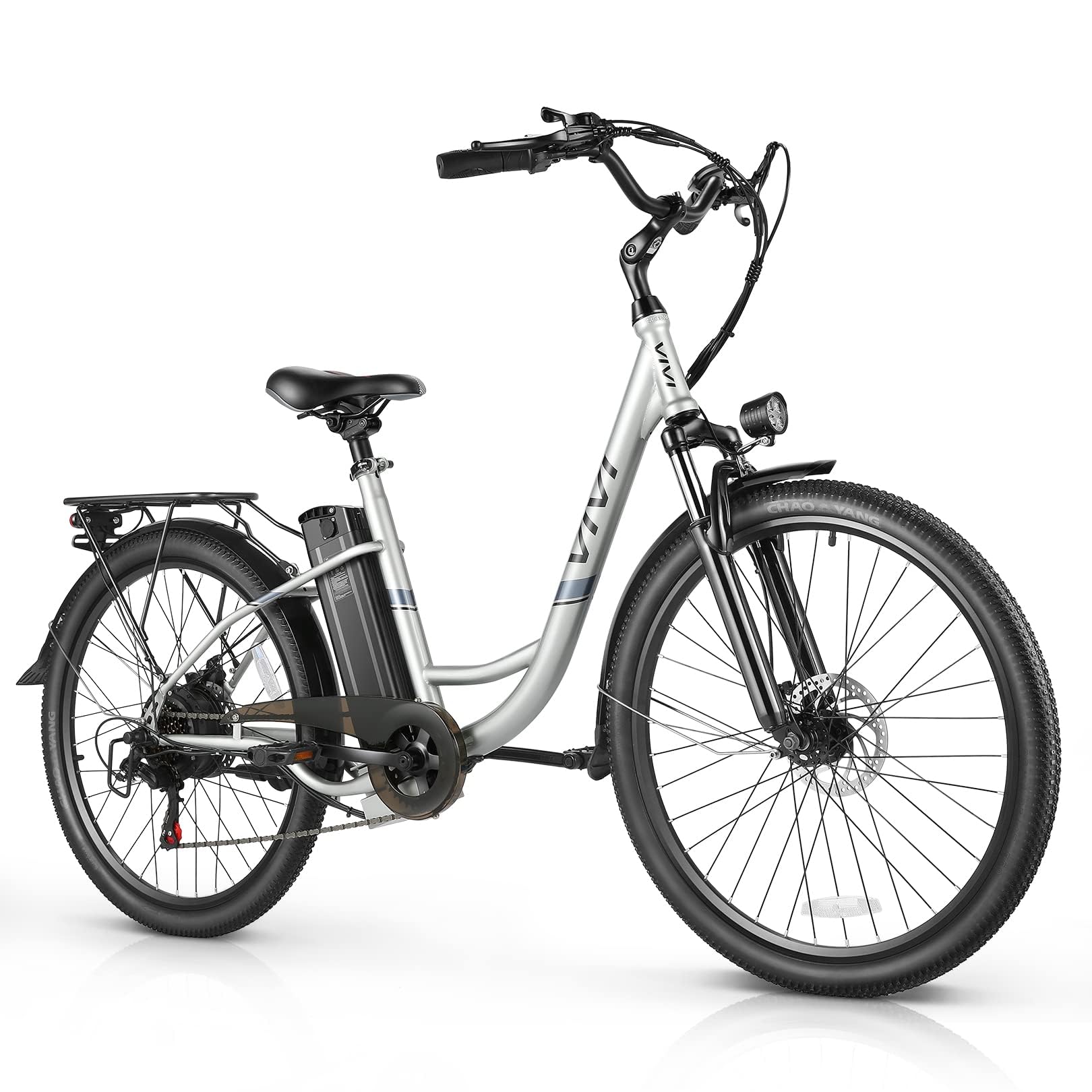 Vivi Electric Bike for Adults, 26' 500W Cruiser