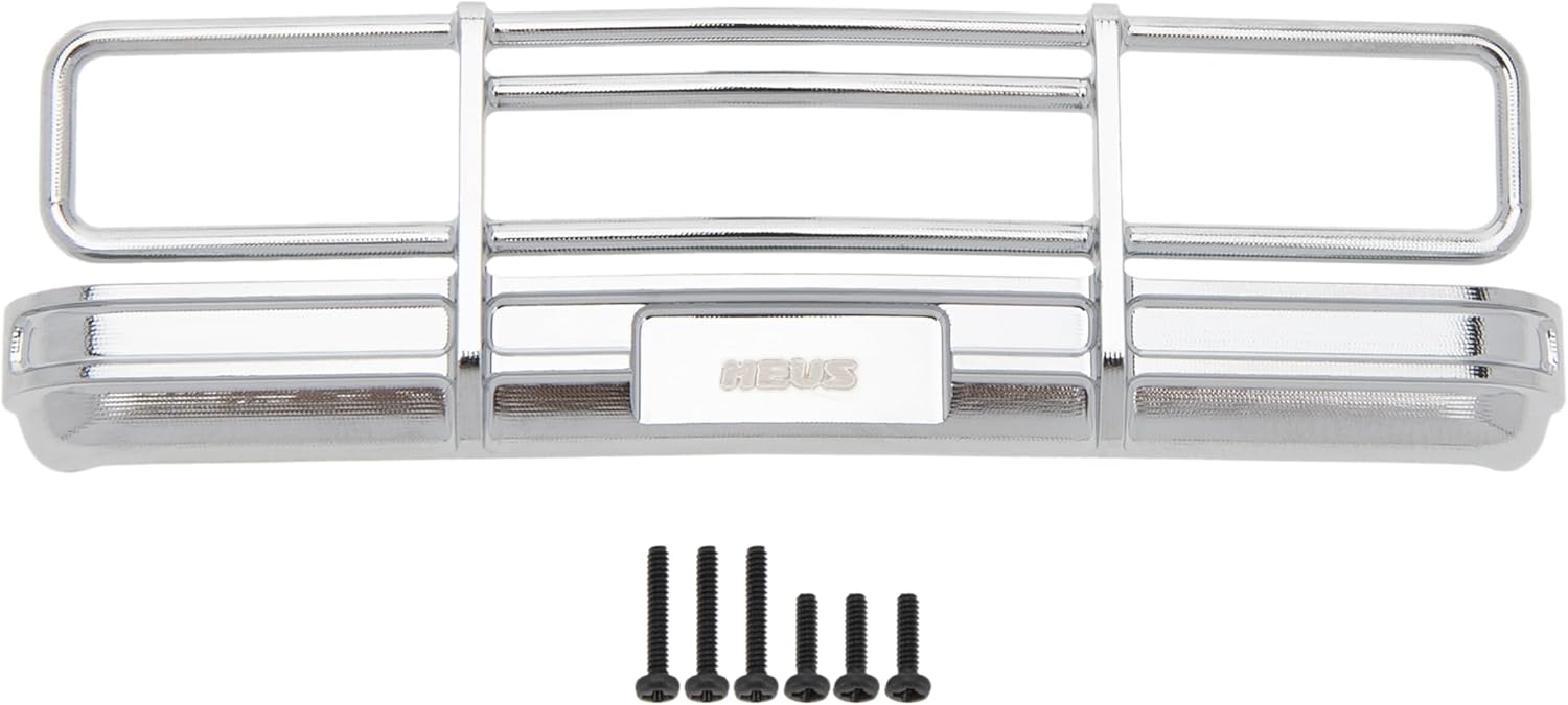 MEUS RACING Front Bumper CNC Aluminum Bumper for Axial SCX30 Chevrolet K10 RTR 1/30 RC Crawler Upgrades
