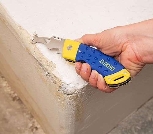 Miniatura 3 de Estwing Herramienta de pintor plegable 2 en 1 con cuchillo retráctil (42465)