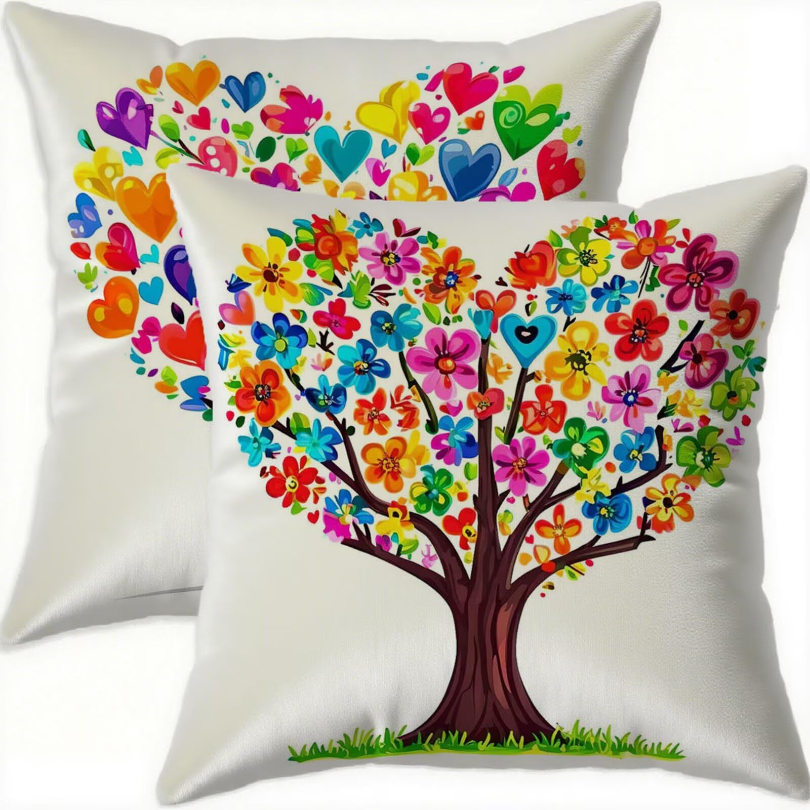 Housse de coussin vintage pour décorer votre salon chaleureux