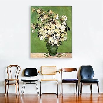 バラの花瓶 ヴィンセント・ヴァン・ゴッホ 額縁 インテリア ヴィンセント ヴァン ゴッホ 額縁 インテリア 花の花瓶 花瓶の