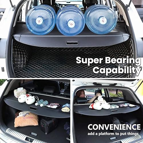 Miniatura 3 de E-cowlboy cobertor de seguridad color beige para carga de cajuela de auto para Nissan