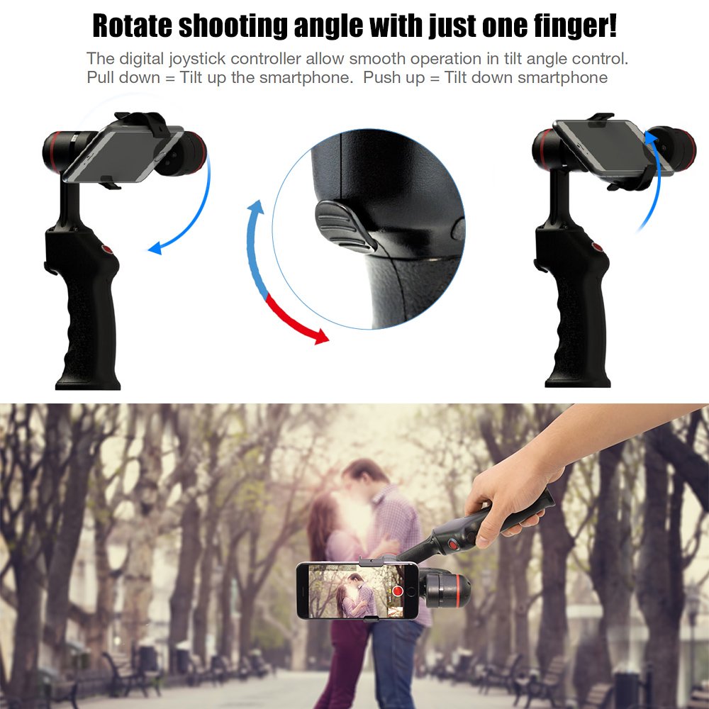 Andoer WenPod SP1 Handheld Brushless 2-Axis Smartphone