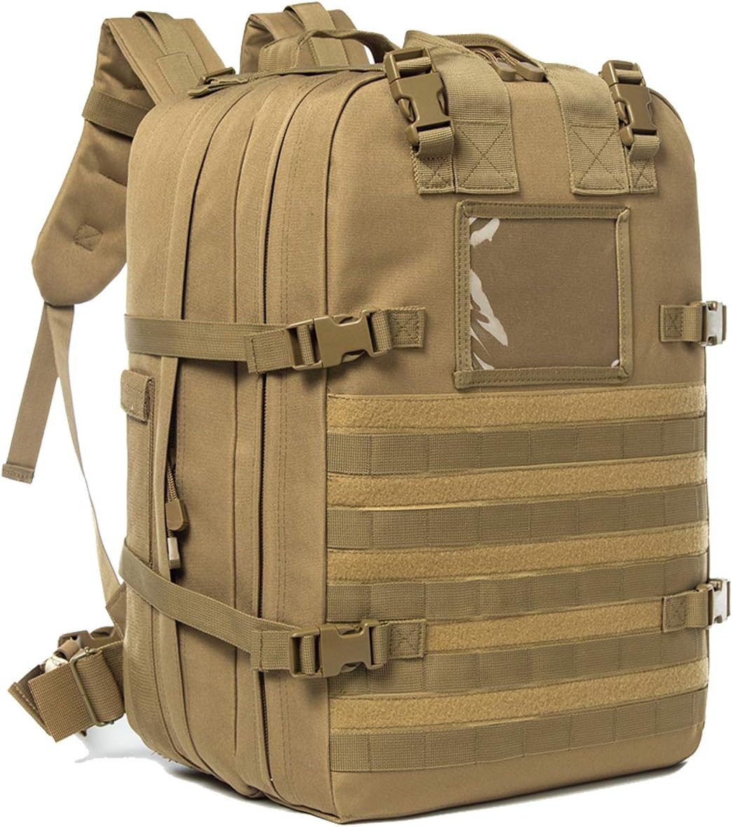 J.CARP Tactical Medical Backpack, Jumpable Field Med Pack, (Coyote