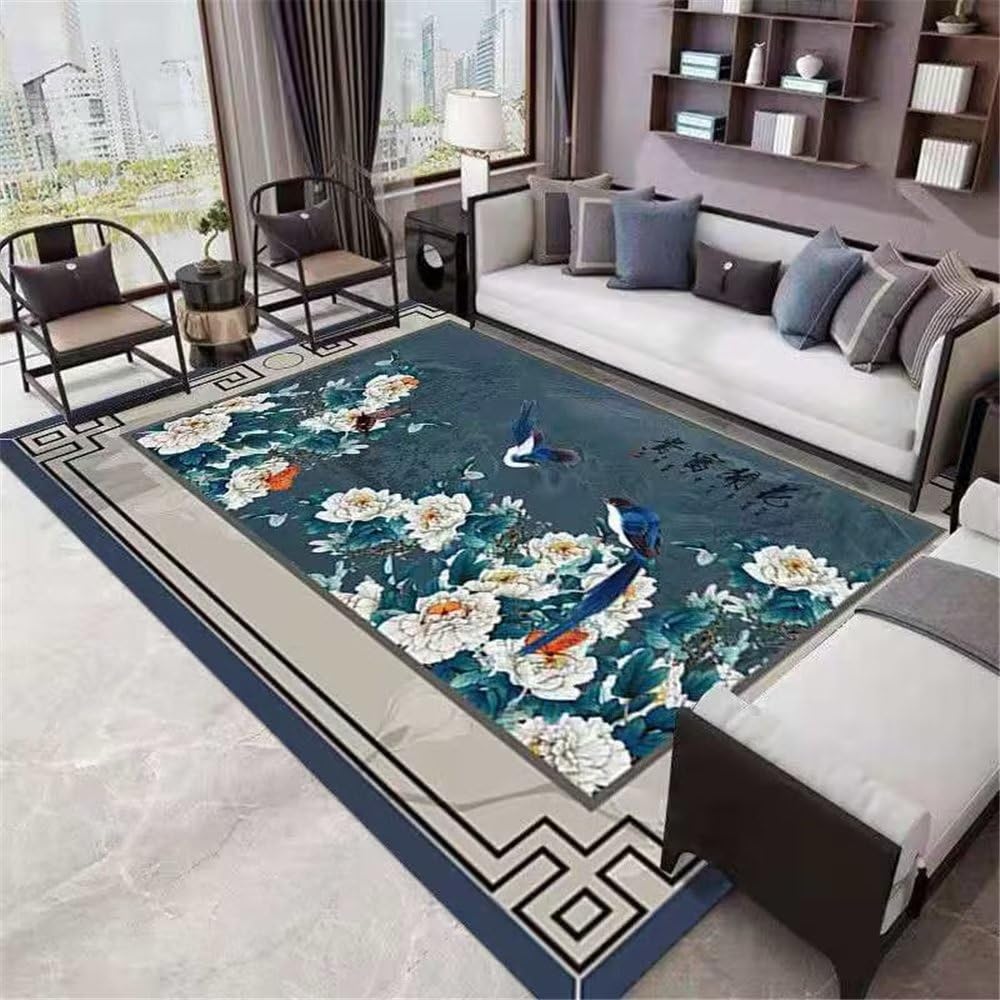 Alfombras para ninos en la sala de estar grandes para evitar suelos frios 300x400