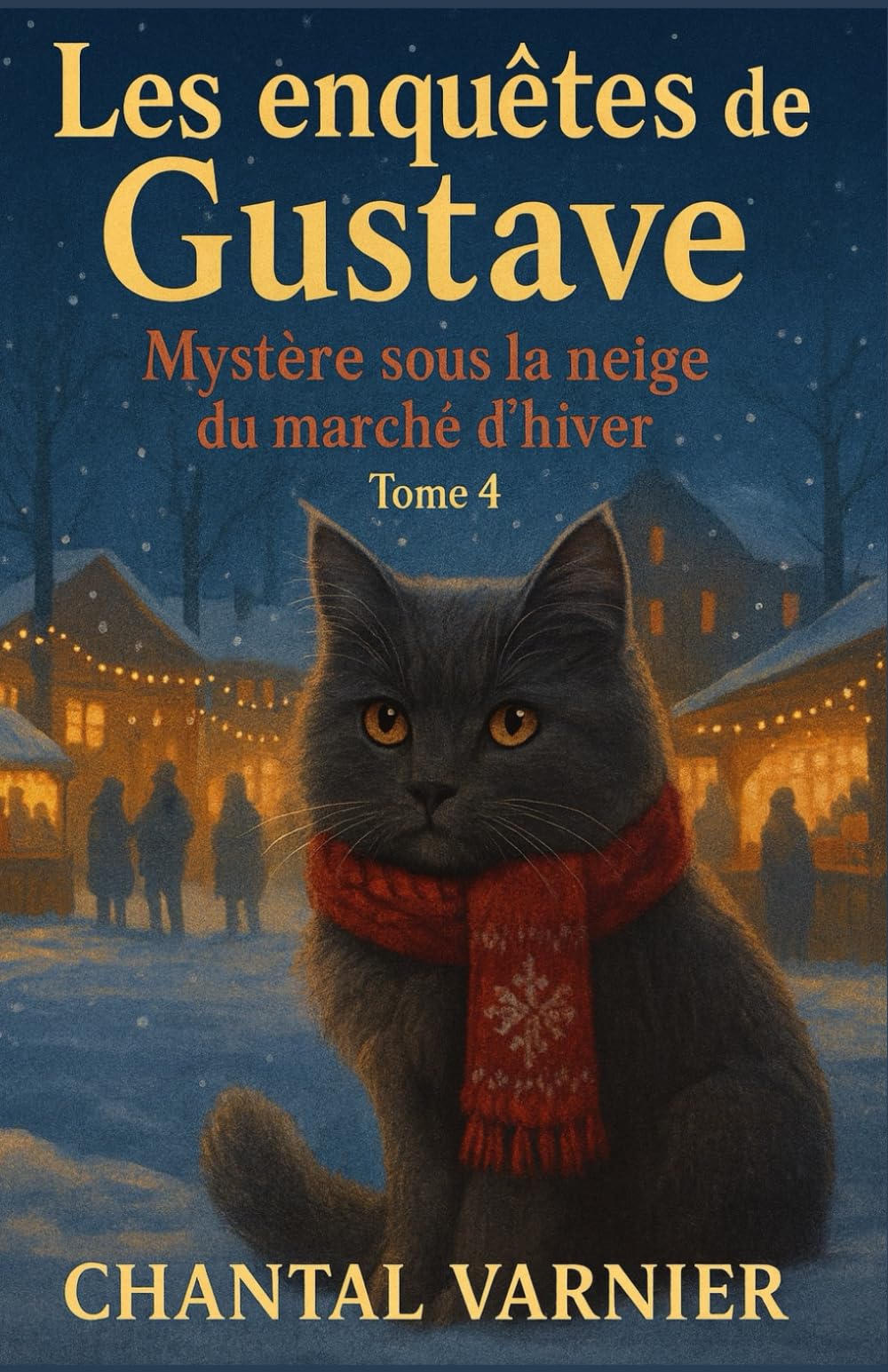 Les Enquêtes de Gustave Tome 4 : Mystère sous la neige du marché d’hiver: Un cosy mystery doux, drôle et hivernal, parfait pour réchauffer votre hiver.