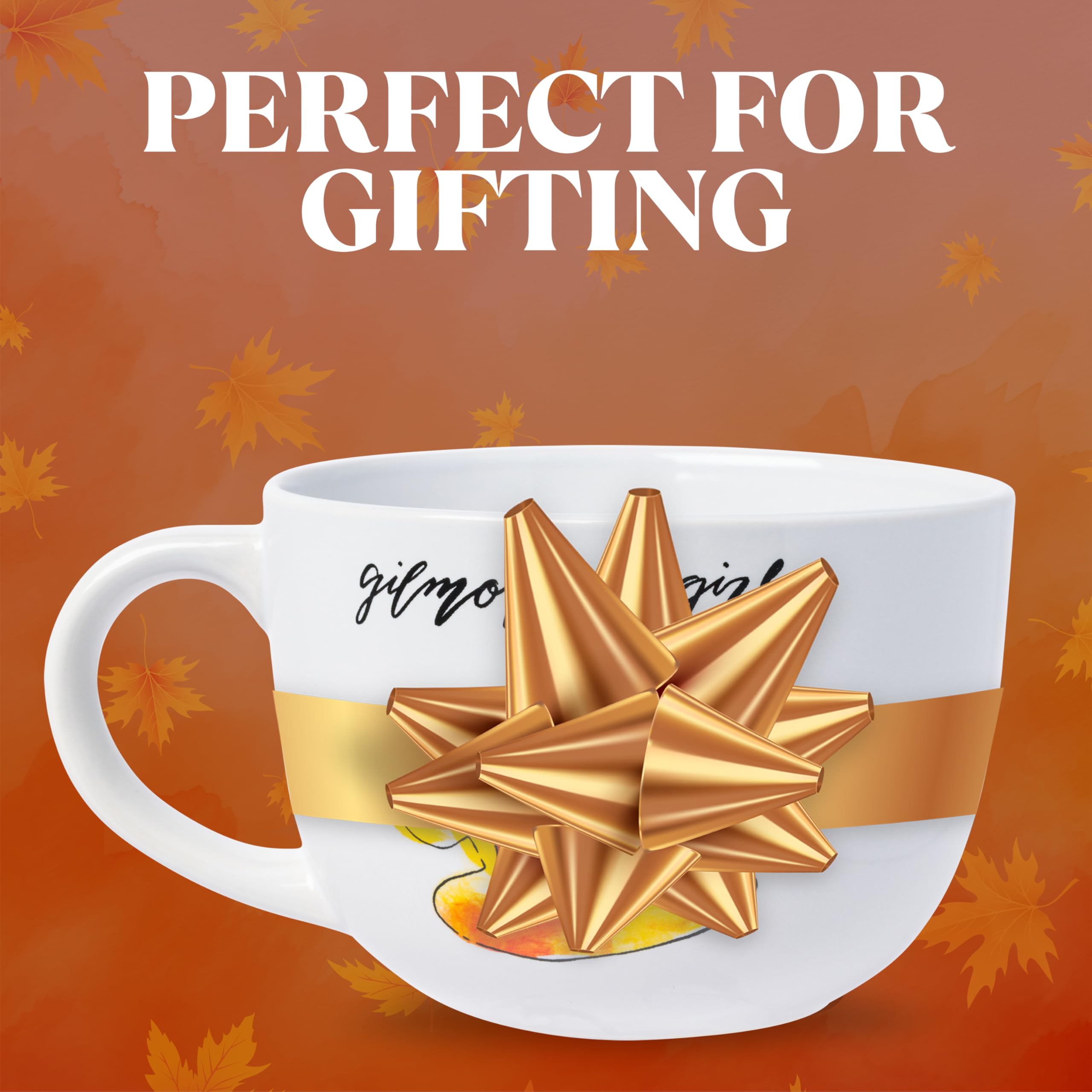 Silver Buffalo Gilmore Girls Lukes Logo - Tazza da zuppa in ceramica, 680 ml