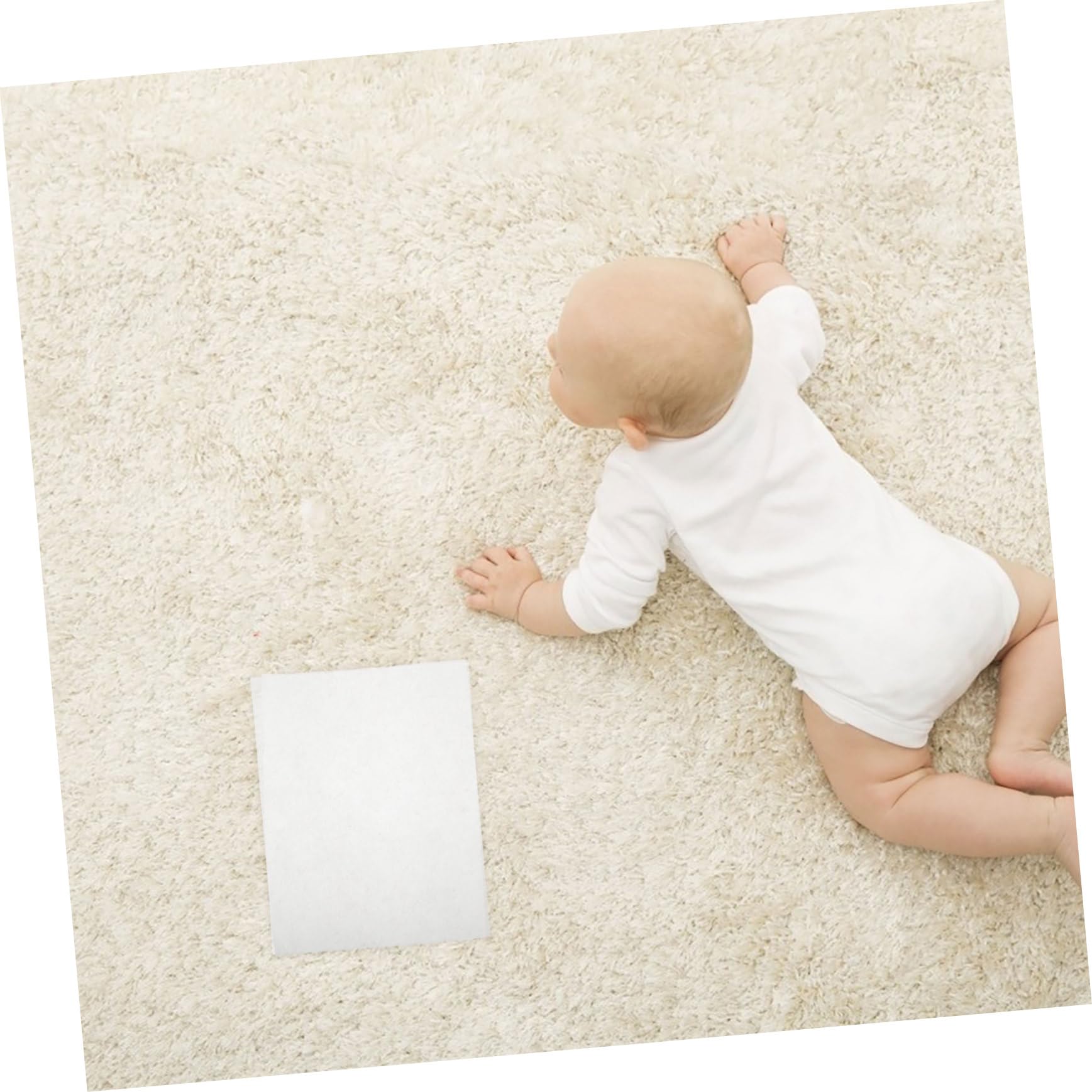 Einwegwindeleinlagen für Babys, 3 Rollen À 200 Blatt, Weiß
