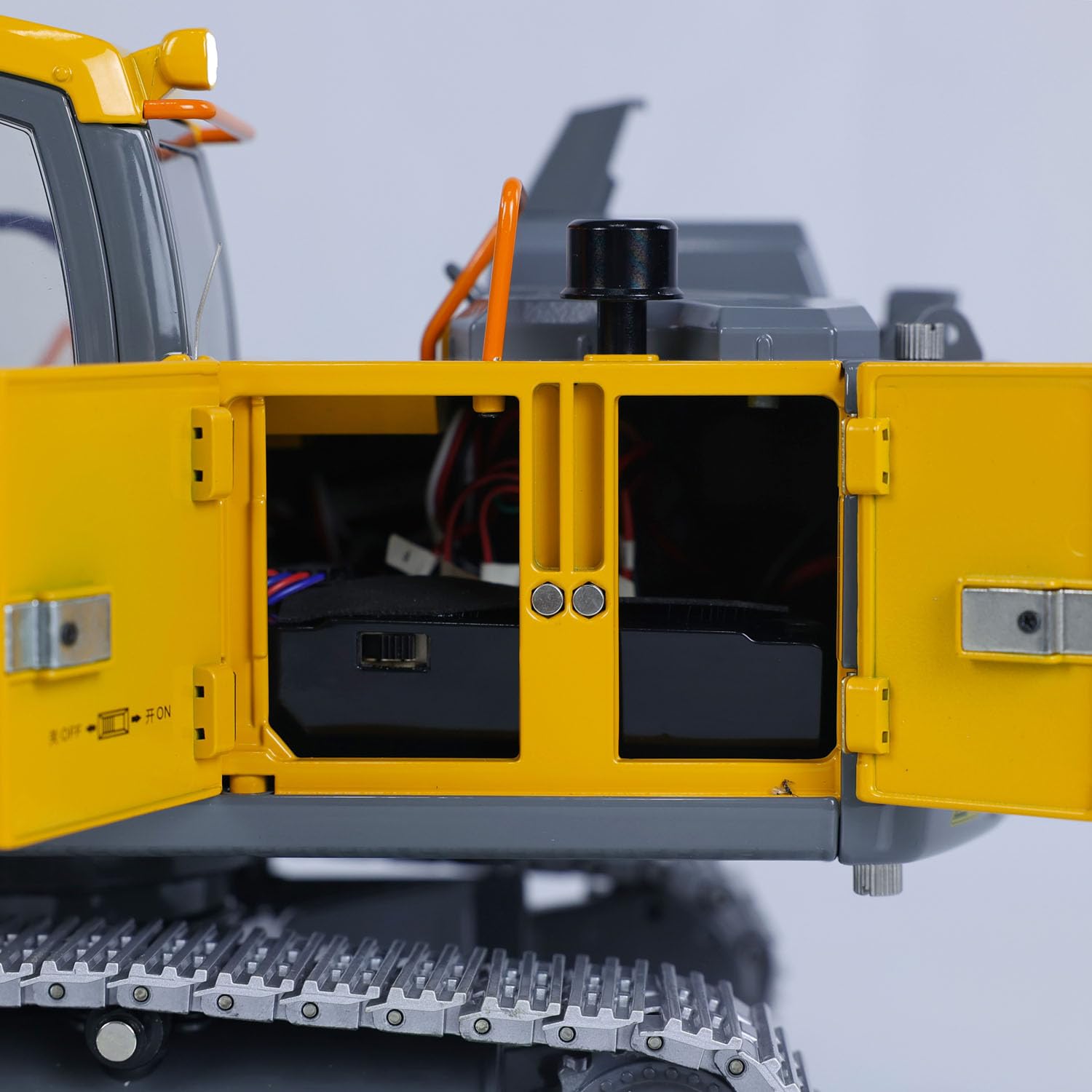 TOUCAN RC HOBBY 1: 14 RC Escavatore 2.4G RC Digger Double E E010 EC160E Full Alloy Metal Engineering Vehicle, IT in magazzino
