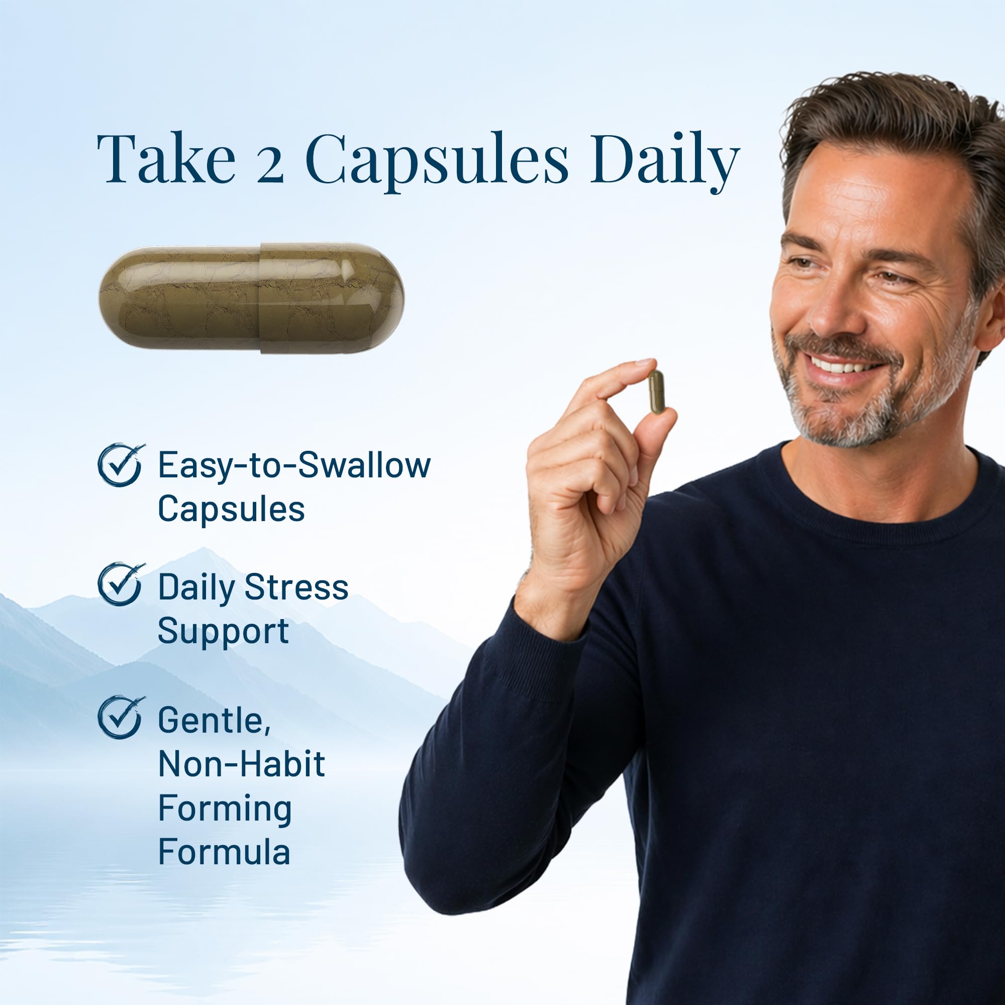 Stress Relief Support Supplement for Men & Women - 60 Capsules — Amazon image 5