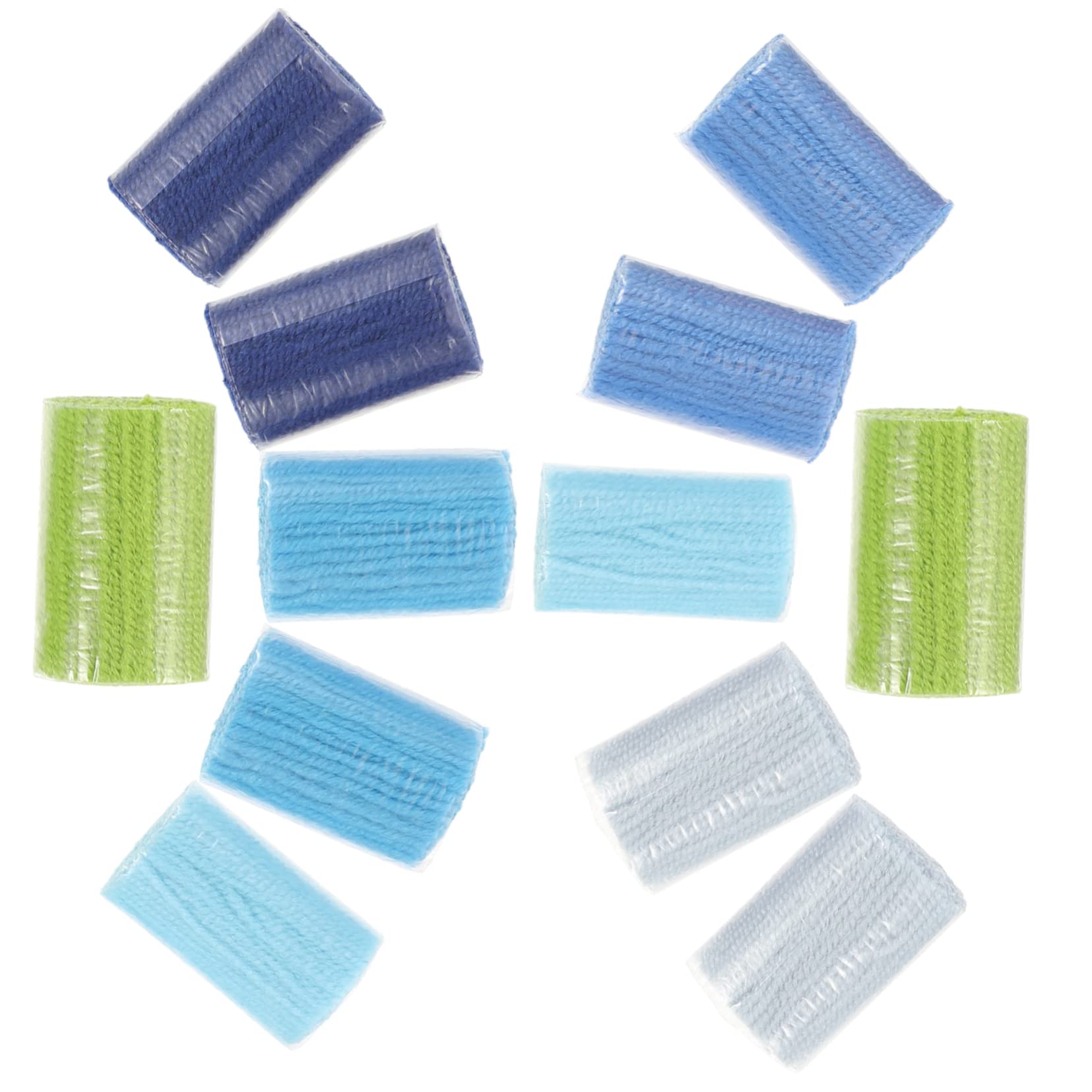 STOBOK 3 Sätze Stickgarn Für Teppiche Blanket Yarn Wool Knitting Yarn Wollbestickter Teppich DIY Teppichgarn DIY-garne Herstellen Wolle Heimwerkerbedarf DIY Knüpfgarn Acryl 12 Stücke * 3