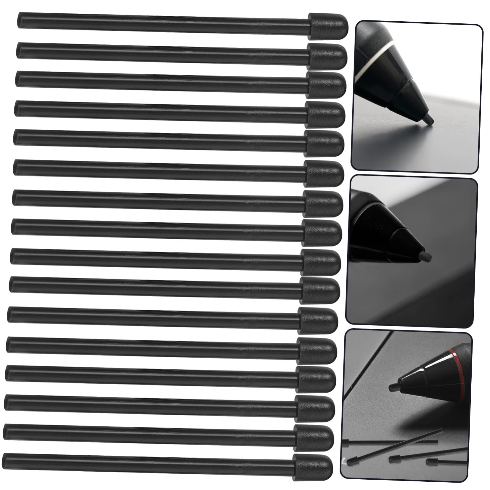HOMEMAXS 30pcs Graphics Tablet Pen Tip Replacement Pen Tip Standard Compatible For Wacom Pen 1