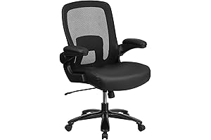 Flash Furniture Big & Tall Gaming Chair with Flip-Up Arms