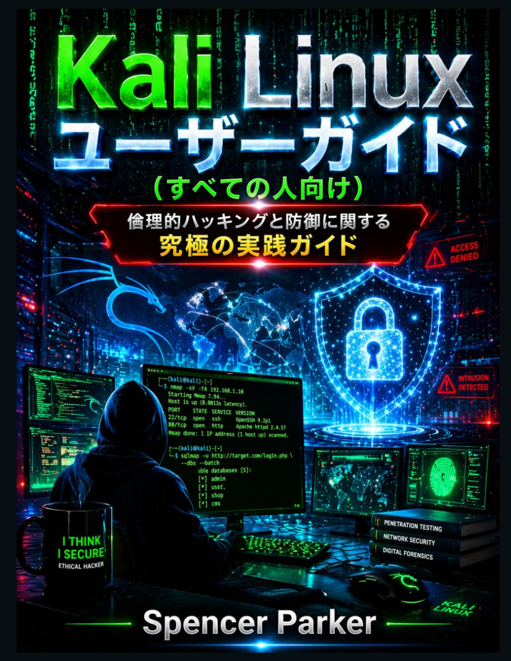 Kali Linux ユーザーガイド（すべての人向け）: 倫理的ハッキングと防御に関する究極の実践ガイド