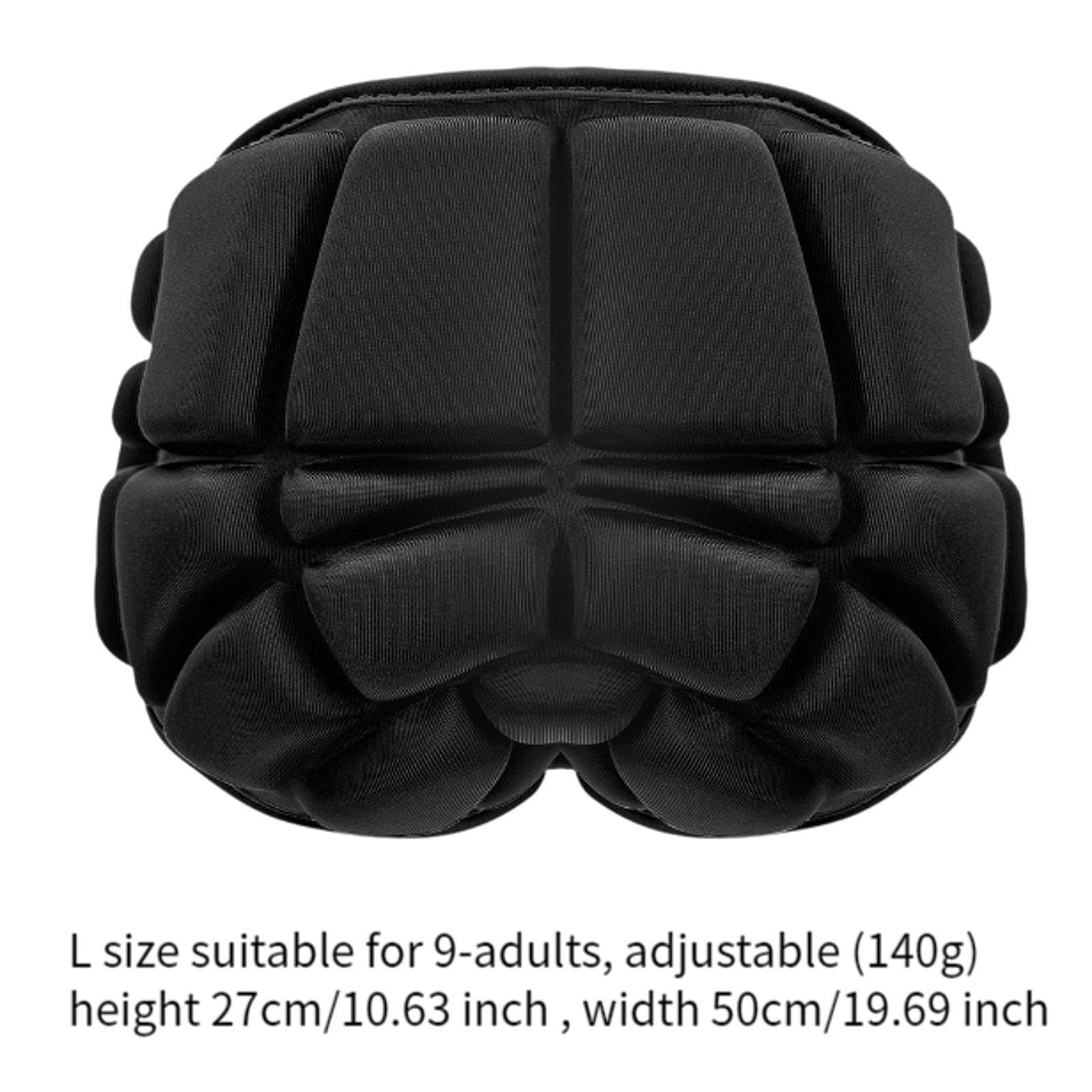 Milageto Equipo Protector de esquí, Protector de coxis, Pantalones Acolchados portátiles, cómodo cojín para el Trasero, para monopatín, Patinaje artístico