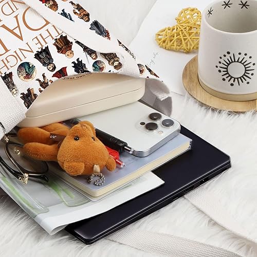 Miniatura 9 de LEVLO Thrones Game - Bolsa de maquillaje para cosméticos, tronos, regalo para fanáticos del juego, The Nnight Is Dark And Full Terrors Thrones,