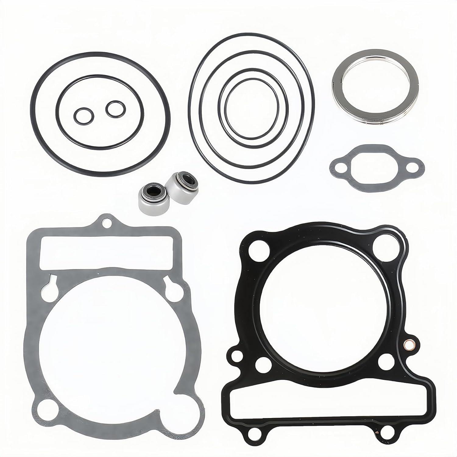 Silscvtt Top End Head Gasket Kit Replacement for Yamaha Warrior 350 Raptor Big Bear Wolverine