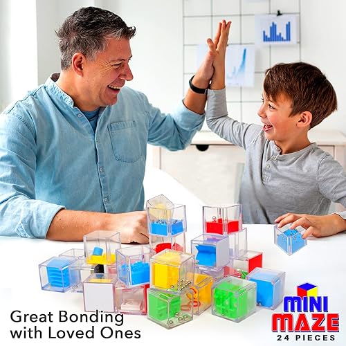 Miniatura 7 de Rompecabezas de rompecabezas para adultos y niños, paquete de 24  Mini juegos cerebrales para niños de 4 a 8 a 12 años  Mini rompecabezas de cuentas