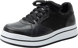 Alegria Women's Alyster Platform Leather Sneaker