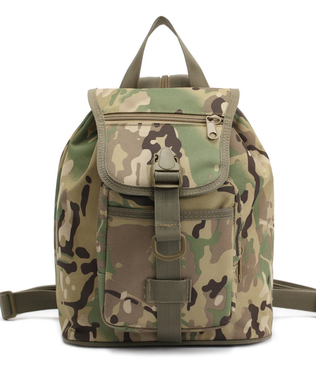 Mini Backpack Daypack,Aanticy Oxford Small School Bag Boys&Girls Toddlers Tactical Drawstring Backpack Military Molle Army Assault Pack Rucksack for Outdoor Sports Travel Hiking Camping School
