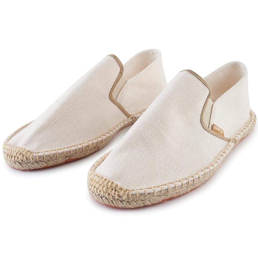 Espadrillas Kentti Uomo - Scarpe Piatte In Tela Con Suola Iuta E Gomma, Comode E Alla Moda - Foto 11