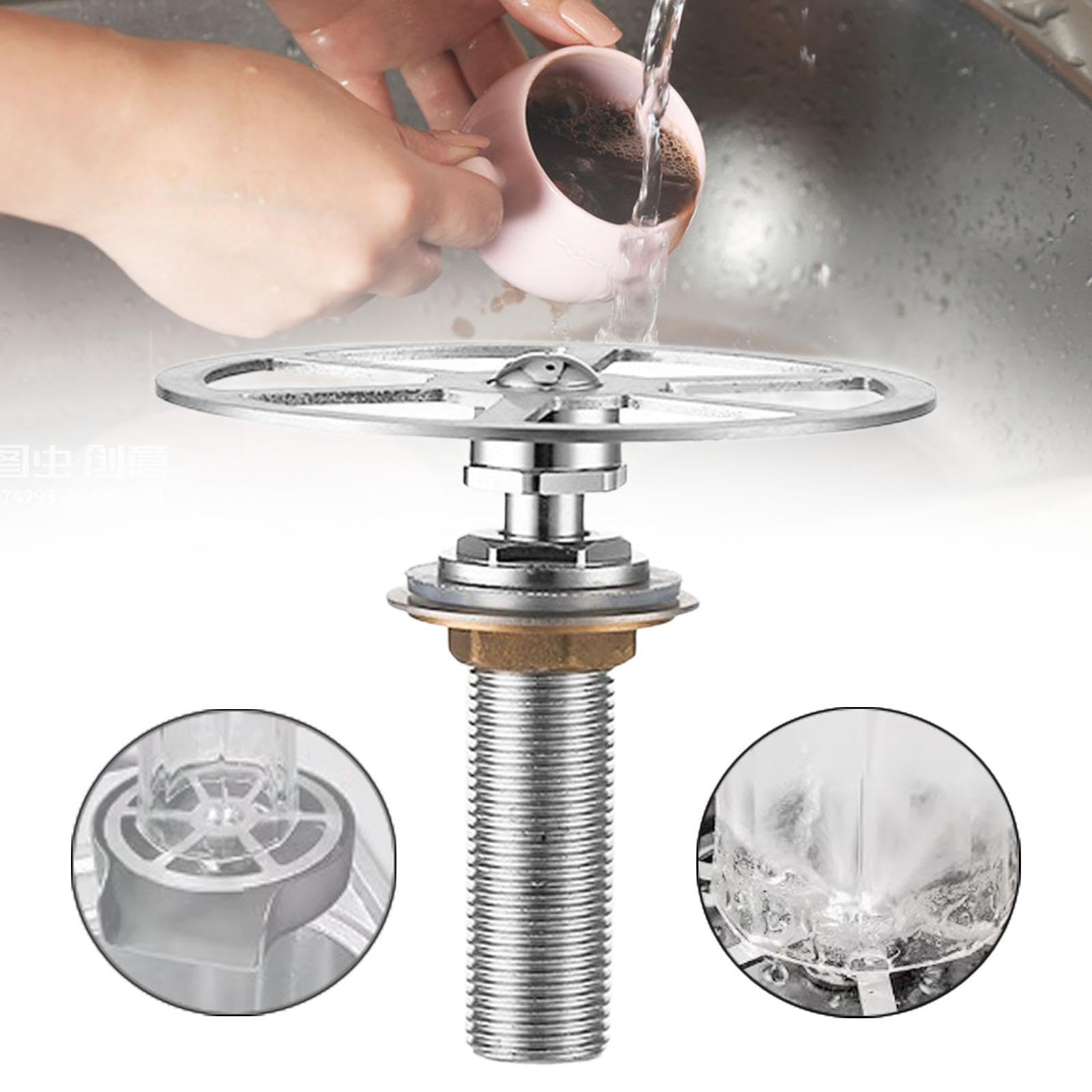 Lavavasos de Bar, Limpiador Automático de Botellas, Accesorio para Fregadero de Cocina, Limpiador de Vasos Y Botellas para Bar, Hogar Y Restaurante, Alargar